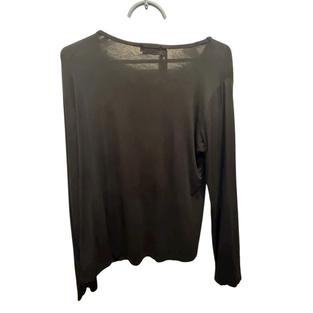 Black Long Sleeve Tee with Graphic Design back and front art design.👍conditions - Picture 14 of 14